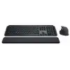 Image de Clavier souris logitech mx keys s combo azerty graphite - clavier full-size retroeclaire, souris mx master 3s 920-011607