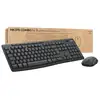 Image de Kit Clavier Souris Sans Fil Logitech Mk370 Pour Entreprise Noir