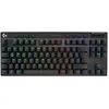 Image de Logitech G PRO X TKL - Clavier - backlit - sans fil - 2.4 GHz, Bluetooth - AZERTY - Français - commutateur : Tactile - noir en occasion ou reconditionné