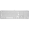 Image de Logitech Master Mx Keys S For Mac Clavier Bureau Rf Sans Fil + Bluetooth Qwerty Us International Aluminium, Blanc