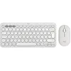 Image de Ensemble clavier et souris - LOGITECH - Pebble 2 Combo - Blanc - Sans fil RF & Bluetooth - Disposition EN