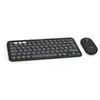 Image de Ensemble clavier et souris Logitech Pebble 2 Combo pour Mac clavier et souris sans fil discrets portables Graphite
