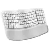 Image de Clavier Ergonomique Sans Fil Azerty Logitech Wave Keys Pour Mac Bluetooth Blanc