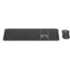 Image de Logitech Signature Slim Combo MK950 for Business - ensemble clavier et souris - 100 full size - AZERTY - Francais - graphite Peripherique d'entree