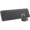 Image de Ensemble Clavier et Souris - LOGITECH - MK950 Signature Slim - Sans Fil - Graphite - QWERTY Pan Nordic