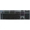 Image de Logitech G915 X - Clavier - LIGHTSPEED - backlit - sans fil - Bluetooth 5.0, 2.4 GHz, USB - AZERTY - Français - commutateur : GL Tactile - noir en occasion ou reconditionné