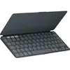 Image de Clavier sans fil - LOGITECH - Keys To Go 2 - US INTL - Rétroéclairé - Silencieux - Noir