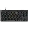 Image de Clavier gaming qwerty filaire logitech pro x tkl rapid noir