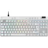 Image de Clavier G Pro X Tkl Rapid, Gaming Filaire Sans Pave Numerique Avec Touches Analogiques Magnetiques, Rvb - Blanc
