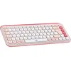 Image de Logitech Pop Icon Keyboard Rose - US INTL