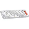 Image de Logitech Pop Icon Keyboard blanc cassé - US INTL