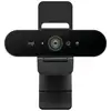 Image de Webcam 4k Ultra Hd Verre Noir 102x26,5x27 Mm Logitech Brio 13 Mp 960-001746