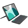 Image de Flip folio étui clavier et clavier sans fil bluetooth logitech pour ipad pro 11 m4 et ipad air 11 m2 et m3 5ème génératio