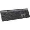 Image de Clavier Signature Slim Solar+ Plein Format Plastique Recyclé Graphite 43,08x14,29x2,02cm Logitech