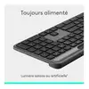 Image de Clavier logitech sans fil bluetooth azerty signature slim solar+ graphite 920-013758