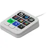 Image de Clavier numerique filaire gris pale mx keypad avec touches lcd retro eclairees usb-c programmable 1-23419152