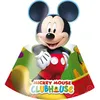 Image de Chapeaux Mickey (x6) - LUDENDO - Pour fête danniversaire - Noir - Adulte - Mickey et ses amis