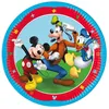 Image de 8 Assiettes en carton Mickey Mouse 23 cm