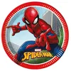 Image de 8 Assiettes en carton Spiderman Fighter 23 cm