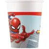 Image de Gobelets en carton - Spiderman - Crime Fighter - Lot de 8 - Blanc - Recyclable