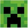 Image de Serviettes en papier - PROCOS - Minecraft - Creeper - 33x33cm - Lot de 20