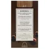 Image de Korres huile dargan kit coloration permanente 8.7 blond clair marron