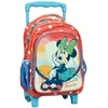 Image de Sac à dos à roulettes Minnie Flowers 30 CM Trolley Maternelle