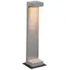 Image de Zambelis simitli borne extérieure simitli en béton naturel avec éclairage led 3000k ip54