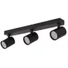 Image de Zambelis gramada barre de spots encastrés au plafond gramada, noir mat, 3 x gu10