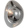 Image de Zambelis marion applique murale marion noir sable - chrome 1xe14 led