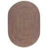 Image de NOVATREND - Tapis rond ou oval style jute intérieur extérieur JUTY - Beige - 60x120 cm