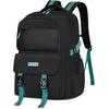 Image de Cartable Garcon Fille Primaire Collège Élémentaire Sac à Dos Garçons Scolaire Noir
