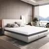 Image de Matelas Tanhk À Mémoire 90x190, 20cm, Mi-ferme, Orthopédique, Hypoallergénique, Housse Amovible, Fabriqué En Italie