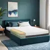 Image de Matelas Tanhk Double Couche À Mémoire De Forme 160x195, 20cm, Moelleux, Housse Amovible, Fabriquée En Italie