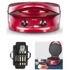 Image de Four à tarte et pizza multifonction 1800 W Revêtement pierre antiadhésif Puissance 1800 W + Set 4 accessoires pour barbecue