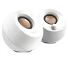 Image de Haut-parleurs pour PC Creative Pebble - 4.4 Watt - Blanc