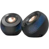Image de Creative Pebble X - Haut-parleurs - pour PC - canal 2.0 - sans fil - Bluetooth - 15 watt (Totale) - noir en occasion ou reconditionné