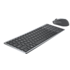 Image de Dell Multi-Device KM7120W - ensemble clavier et souris - Francais - gris titan Peripherique d'entree