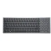Image de Dell KB740 - clavier - compact, multi-dispositif - AZERTY - Francais - gris titan Peripherique d'entree