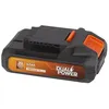 Image de Batterie Dual Power POWDP9023 - pour Outils de Bricolage sans Fil de 20 V - LED dIndication de Puissance - Plateforme de Batterie