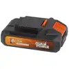 Image de Batterie dual power powdp9023 - pour outils de bricolage sans fil de 20 v - led d'indication de puissance - plateforme de batterie