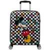 Image de American Tourister Trolley noir blanc pour femme et homme - Wavebreaker Disney Spinner 55 / 20 TSA Disney FL Mickey Check 285857