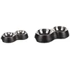 Image de Gamelle pour la nourriture et deau pour chien Flamingo Duo Dinner Aschau - 11x4x25 cm