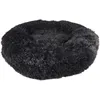 Image de Coussin KREMS rond noir ø 70 cm anti stress apaisant pour chien - Flamingo