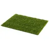 Image de Dalle de gazon artificiel - FLAMINGO - Pelou Vert - Transportable - 57.5cm x 46cm - Polyester
