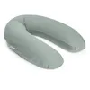 Image de doomoo Coussin de Grossesse et Coussin dAllaitement Buddy Ultra Confort Certifié Oeko-Tex Tetra Jersey Green