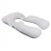Image de Doomoo coussin de grossesse et coussin d'allaitement maxxy - format xxl - ultra confortable, gris