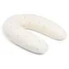 Image de doomoo Coussin de Grossesse & dAllaitement 2 en 1 Twisty - Ultra Confort - Remplissage Microbilles ultra-fines Crème