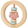 Image de Hochet En Bois Trixie Mrs. Chat Rose