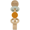Image de Hochet En Silicone Et Bois - Mr. Fox